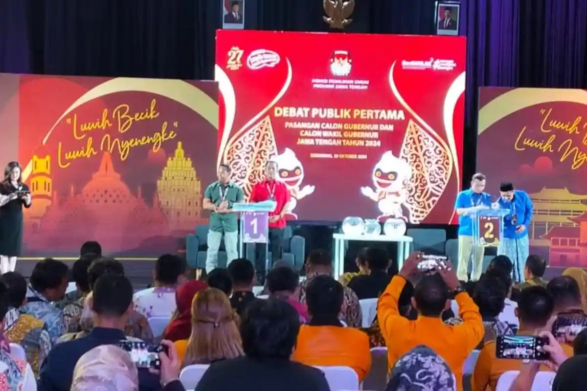 Soal Pelayanan Publik, Ini Jawaban Andika Perkasa dan Ahmad Luthfi dalam Debat Pilgub Jateng 2024