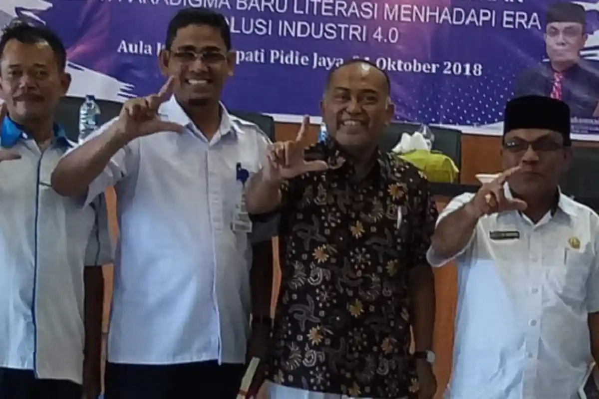 400 Guru dari Disdikbud dan Kemenag Pidie Jaya Ikut Pelatihan Menulis