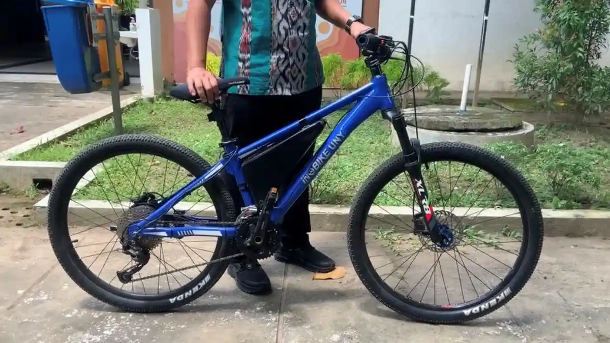 Mencoba Sepeda Listrik Inobike UNY, Lebih Cepat Dibanding Sepeda Kayuh Manual