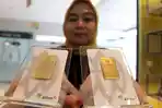 Harga Emas Antam Hari Ini 24 April 2026 di Medan Stagnan