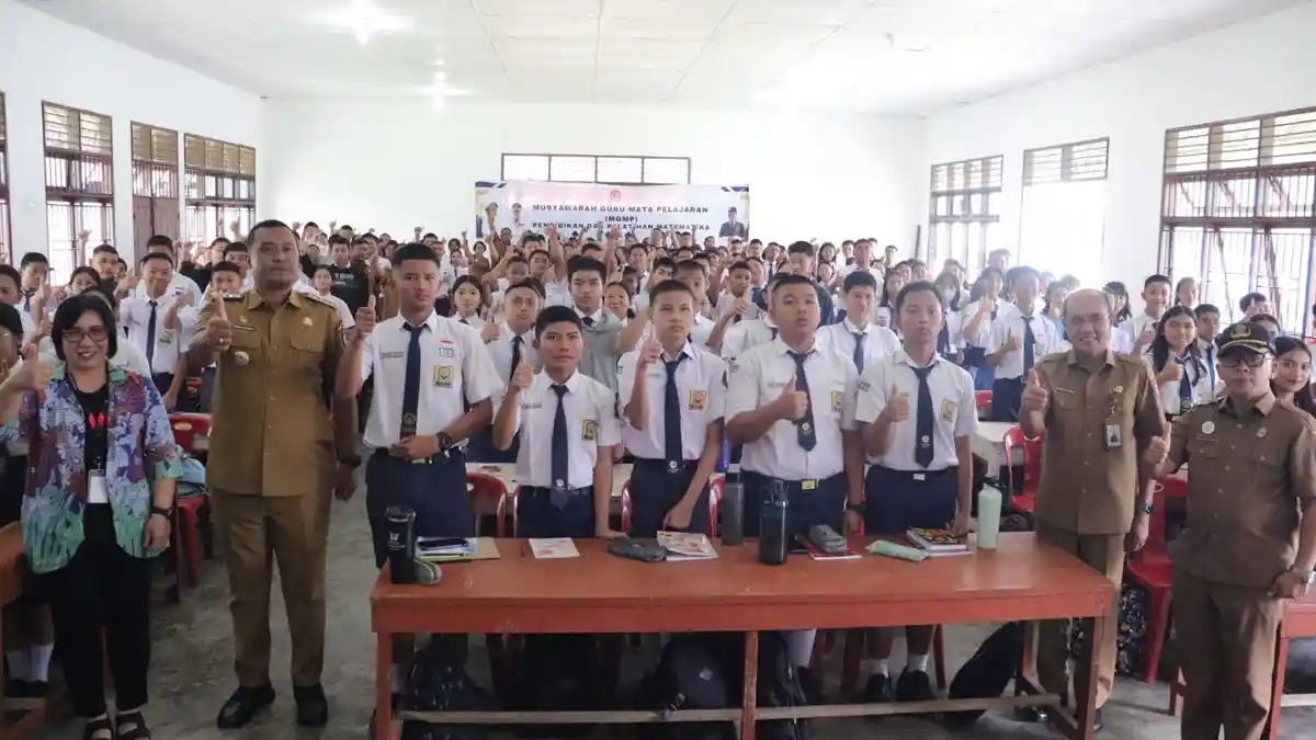 Bupati Toba Buka Pelatihan Tes Psikologi Gratis Sekaligus Motivasi Pelajar Agar Lulus di SMA Unggul