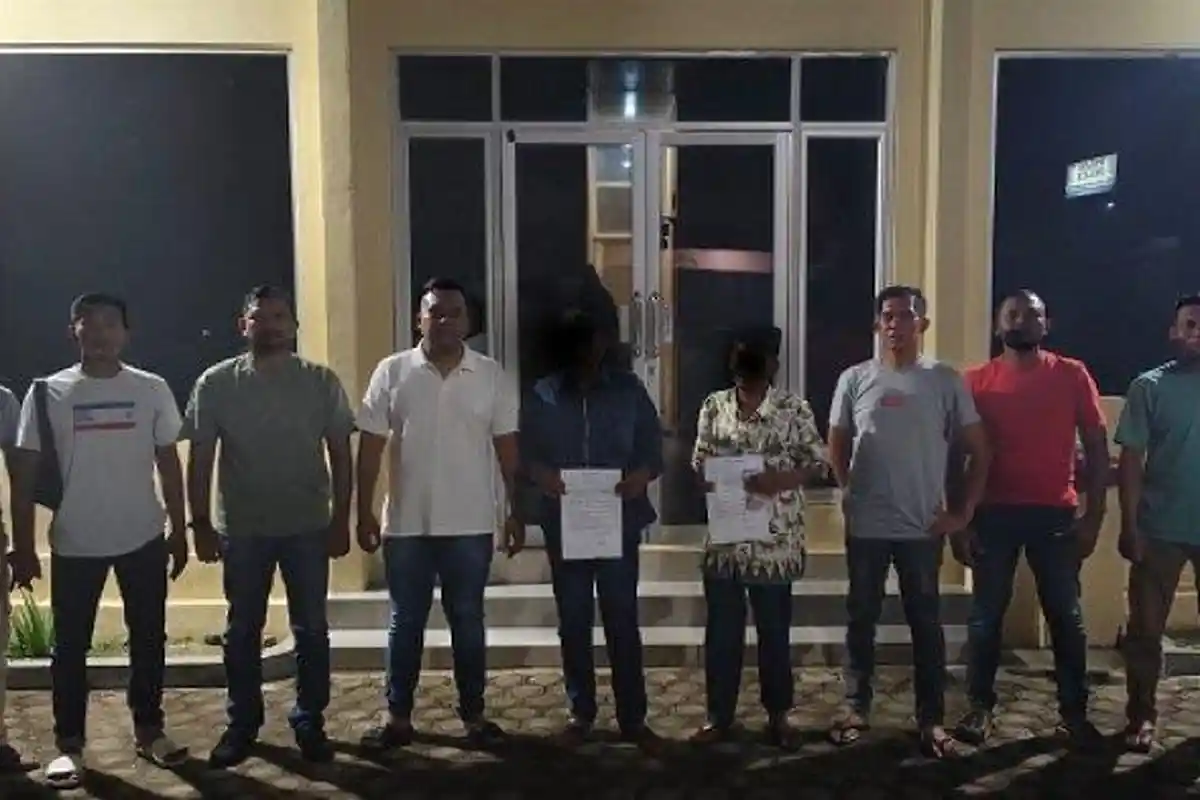 Tim Lebah Polsek Darussalam Tangkap 2 Lansia Pelaku Pungli ke Pedagang Kawasan Kampus Kopelma