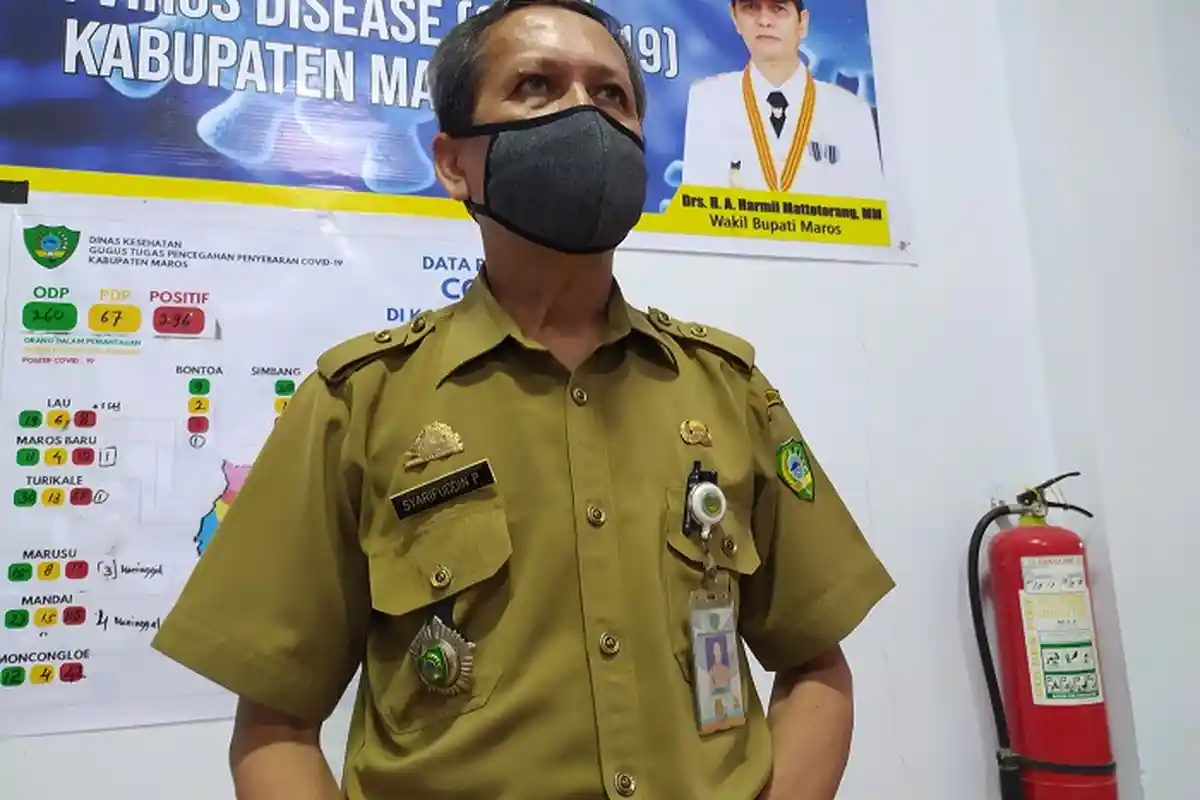 Ada 1 Orang di Maros Dinyatakan Positif Corona, Kabar Baiknya 2 Orang Sembuh