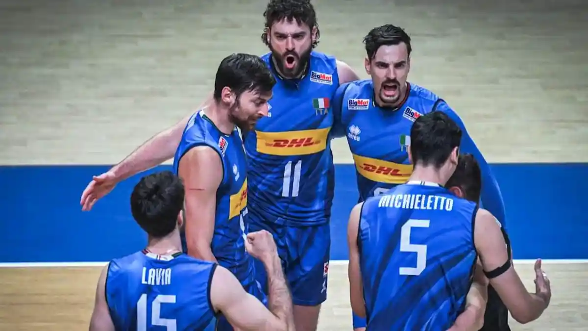 Semifinal VNL 2025 Putra: Italia vs Slovenia Diwarnai Rasa Penasaran ke Final