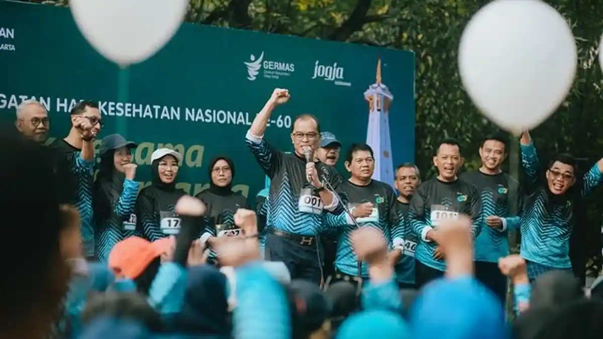 Dinkes DIY Gelar HKN Fun Run 2024, Kampanyekan Hidup Sehat dan Cegah Stunting