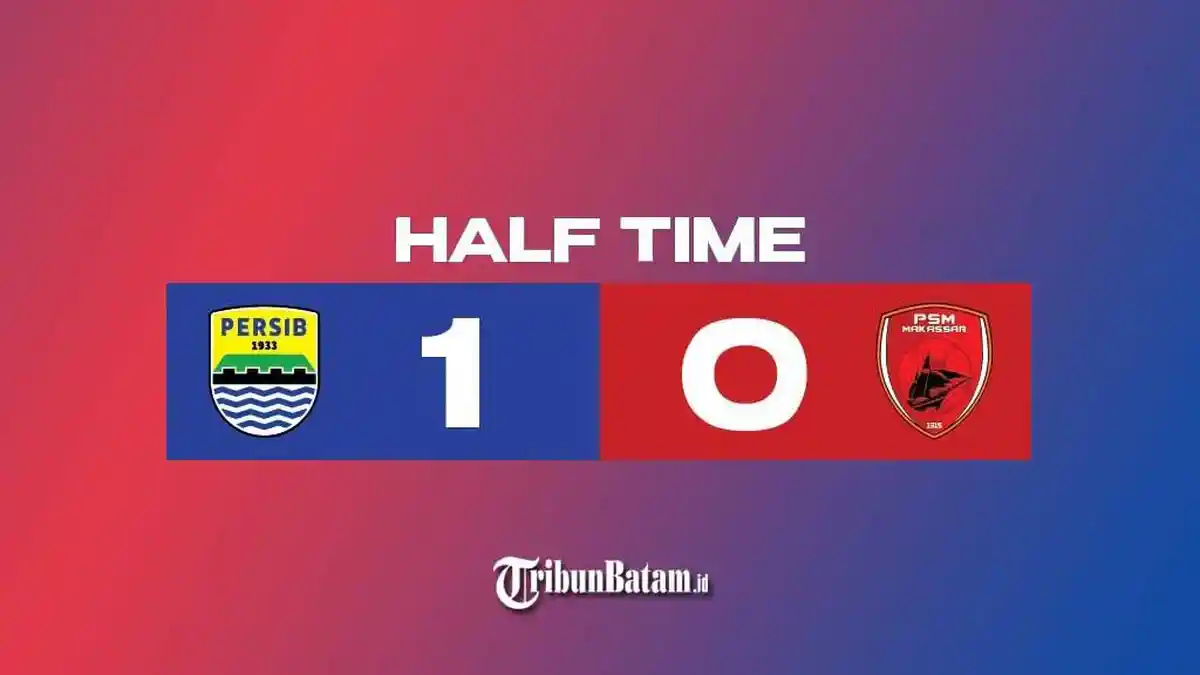 Hasil Persib vs PSM Makassar, Achmad Jufriyanto Cetak Gol, Persib Unggul 1-0 di Babak I