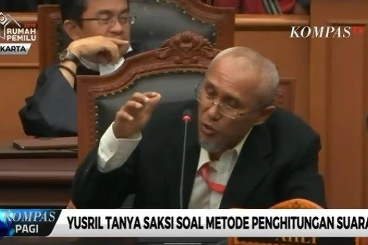 Nama Jaswar Koto Mencuat dan Banyak Dicari Netizen di Google Usai Jadi Saksi Prabowo-Sandi di MK 