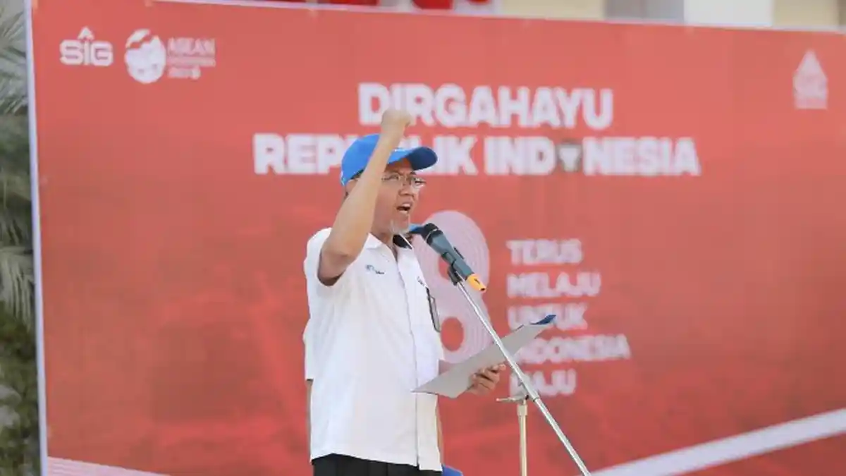 Kemeriahan Semen Gresik Peringati HUT Republik Indonesia ke-78