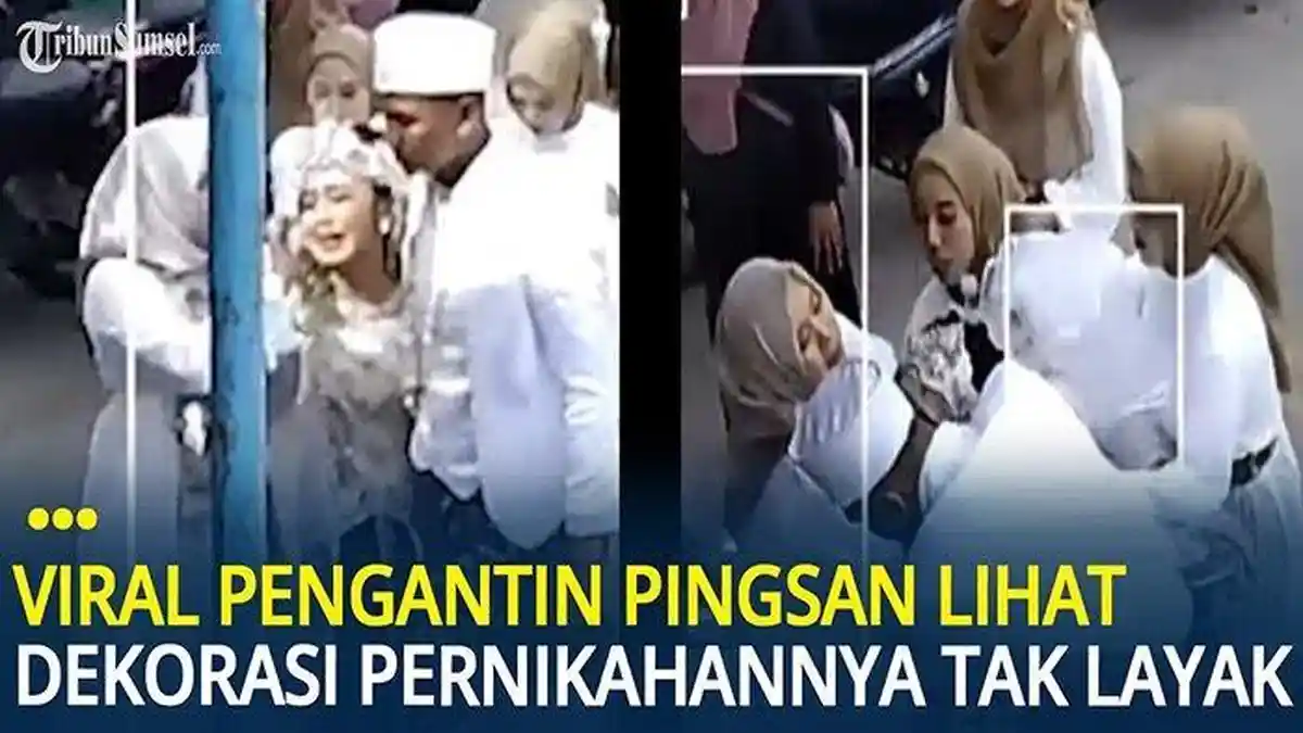 Pengantin Wanita Histeris hingga Pingsan, Dekorasi Rp30 Juta Tak Sesuai Ekspektasi