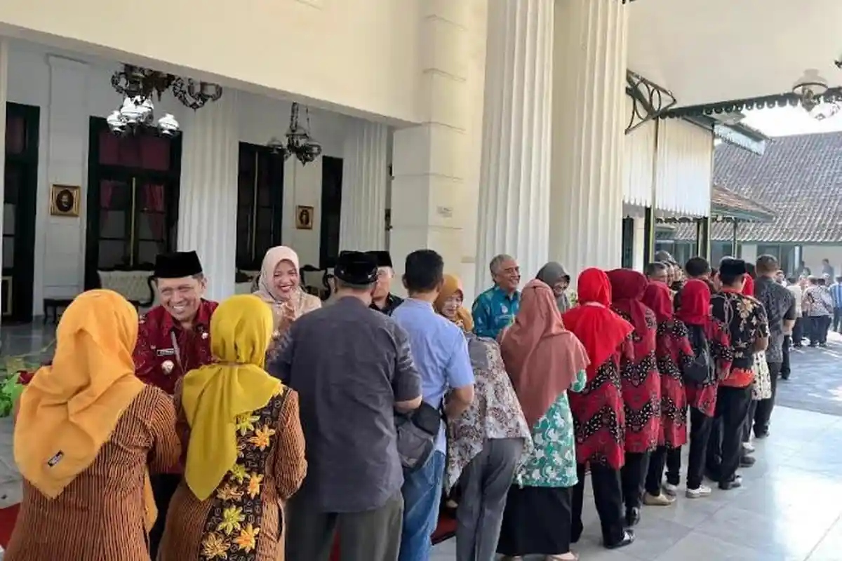 ASN Pemkab Wonosobo Halalbihalal di Hari Pertama Masuk Kerja Usai Libur Lebaran 