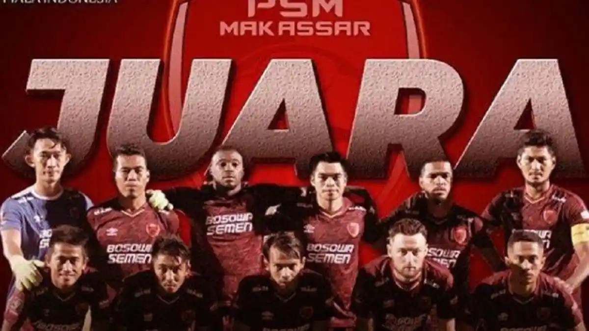 Final Piala Indonesia, PSM Juara Seusai Jungkirkan Persija