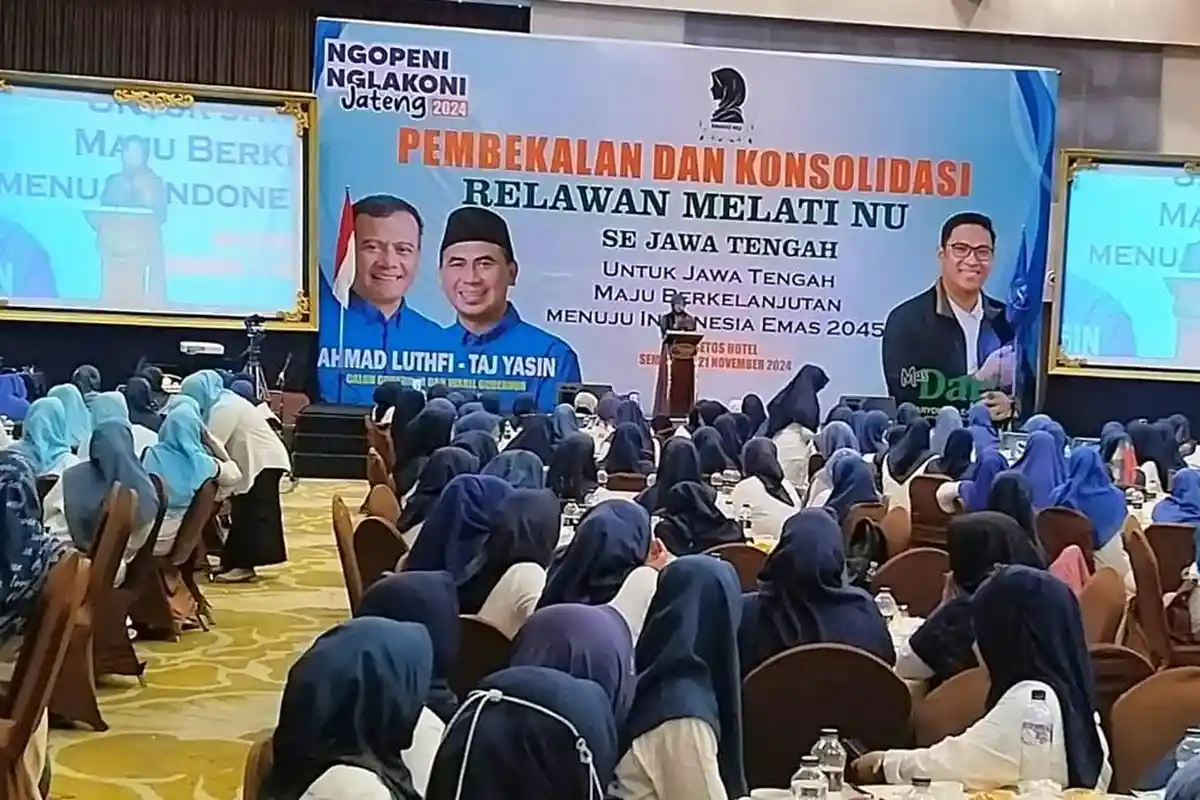 Relawan Melatinu Jateng Merapat ke Kubu Ahmad Lutfi-Taj Yasin Maimoen