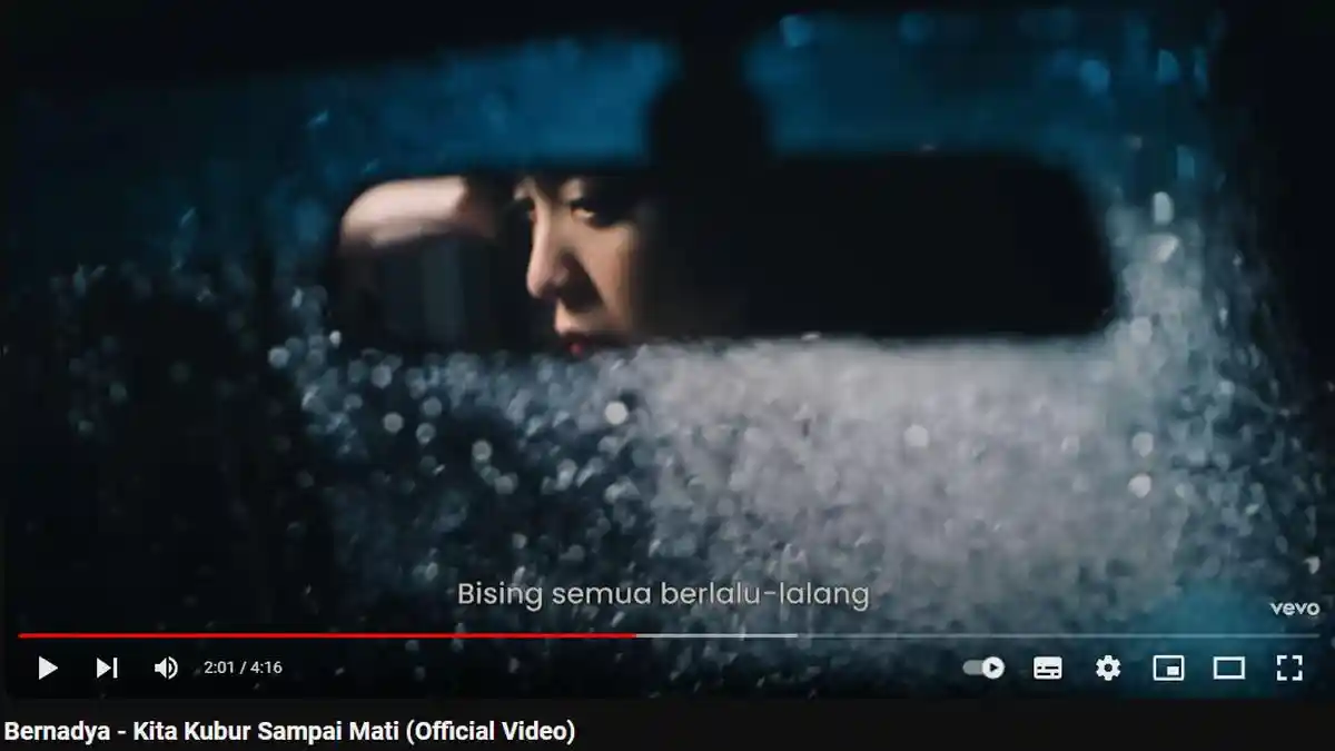 Lirik Lagu dan Kunci Gitar Kita Kubur Sampai Mati - Bernadya