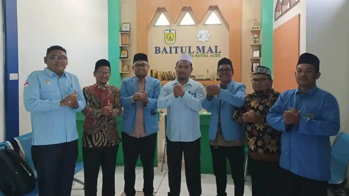 BKPRMI Banda Aceh Silaturahmi ke Baitul Mal, Bahas Sejumlah Program Termasuk Beasiswa