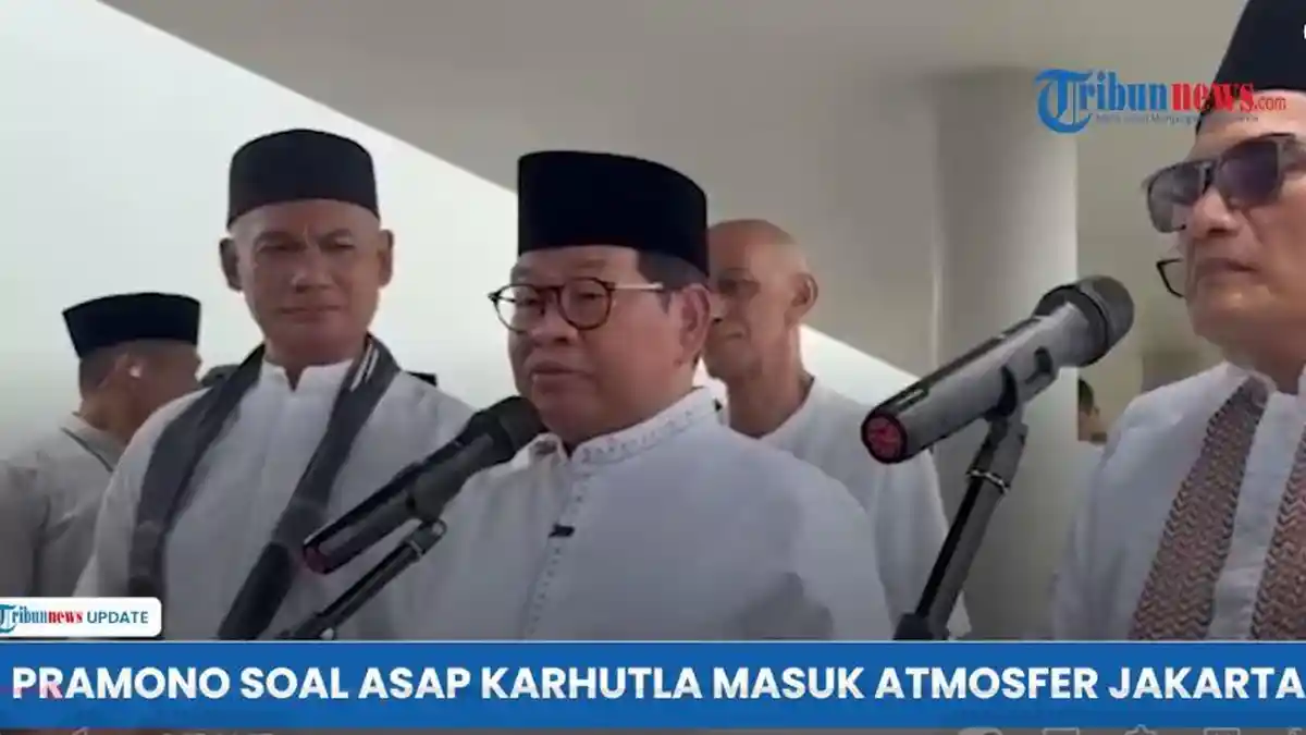 Asap Karhutla Masuk Jakarta, Kualitas Udara Memburuk, Pramono Anung ...