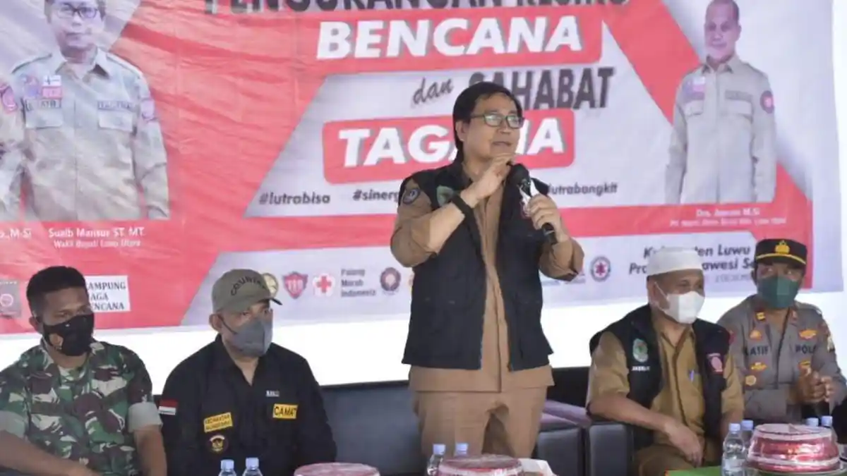 Musim Hujan, Pemkab Luwu Utara Latih Warga Hadapi Bencana