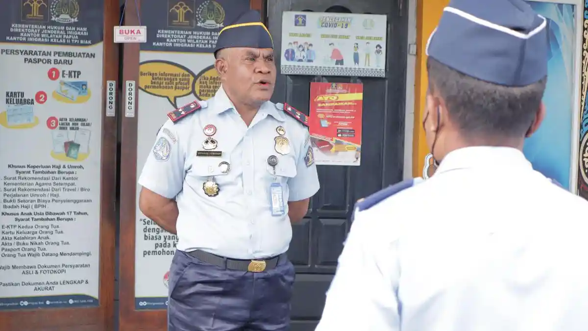 Pesan Kepala Imigrasi Biak setelah Cuti Bersama Idulfitri 2023: Energi Positif Tingkatkan Pelayanan