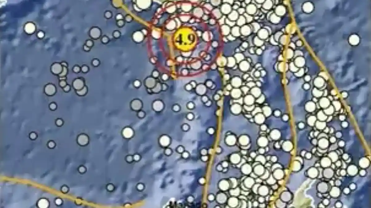 Gempa Terkini di Sulut Sabtu 4 Juli 2026, Info BMKG Magnitudo 4,9 Ini Titik Lokasinya - Tribunmanado.co.id