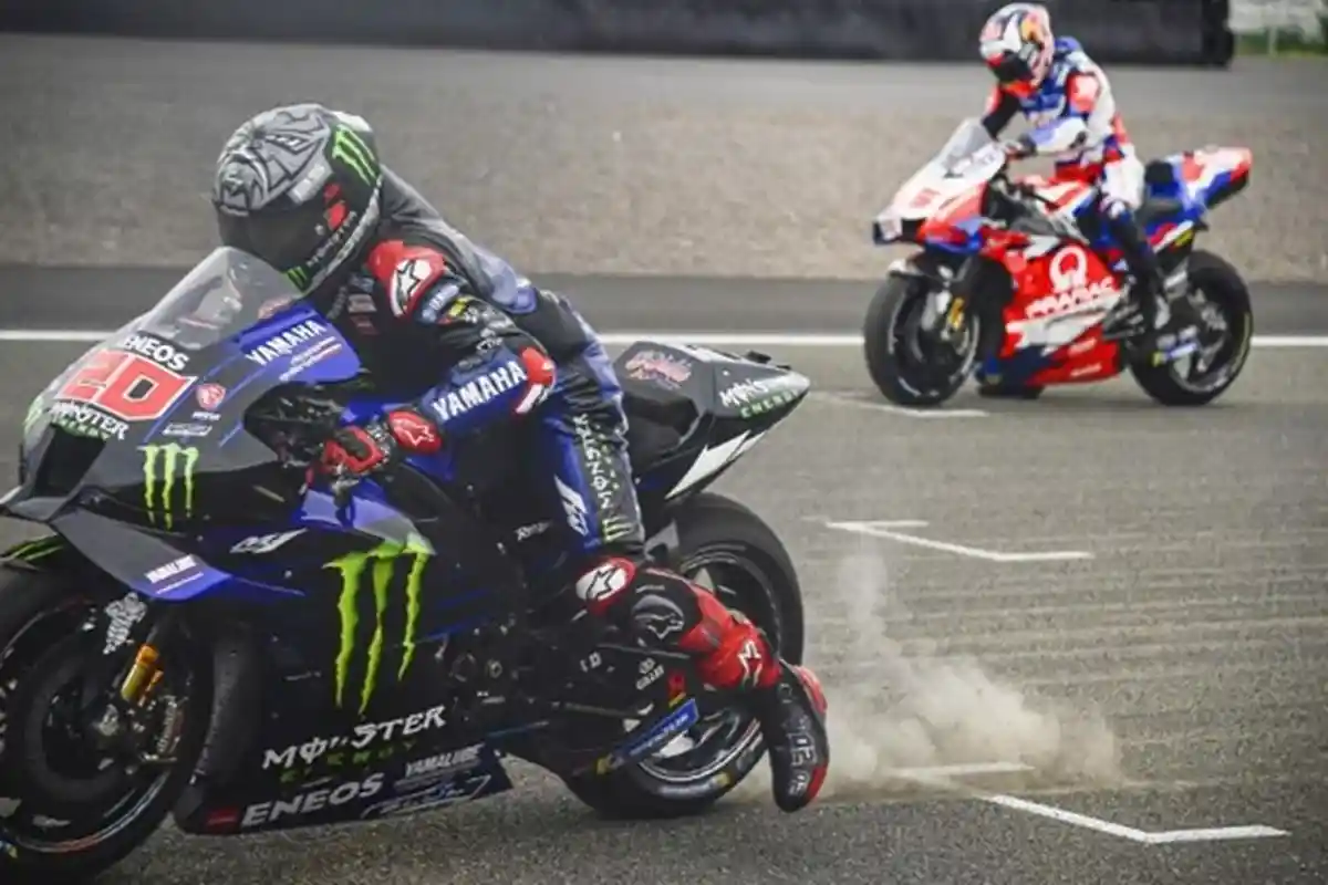 MotoGP 2022 - Amankan Pole Position, Quartararo Akui Sempat Hilang Kendali di Tikungan 2