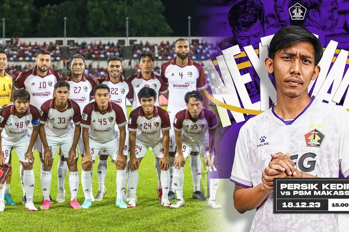 Prediksi Skor Persik Kediri vs PSM Makassar di BRI Liga 1, Mampukah Tim Juku Eja Tambah Poin?