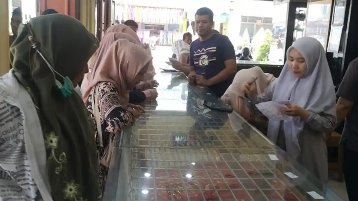Ini Daftar Harga Emas Batang dan Perhiasan di Pasar Kota Langsa Senin 26 Desember 2022