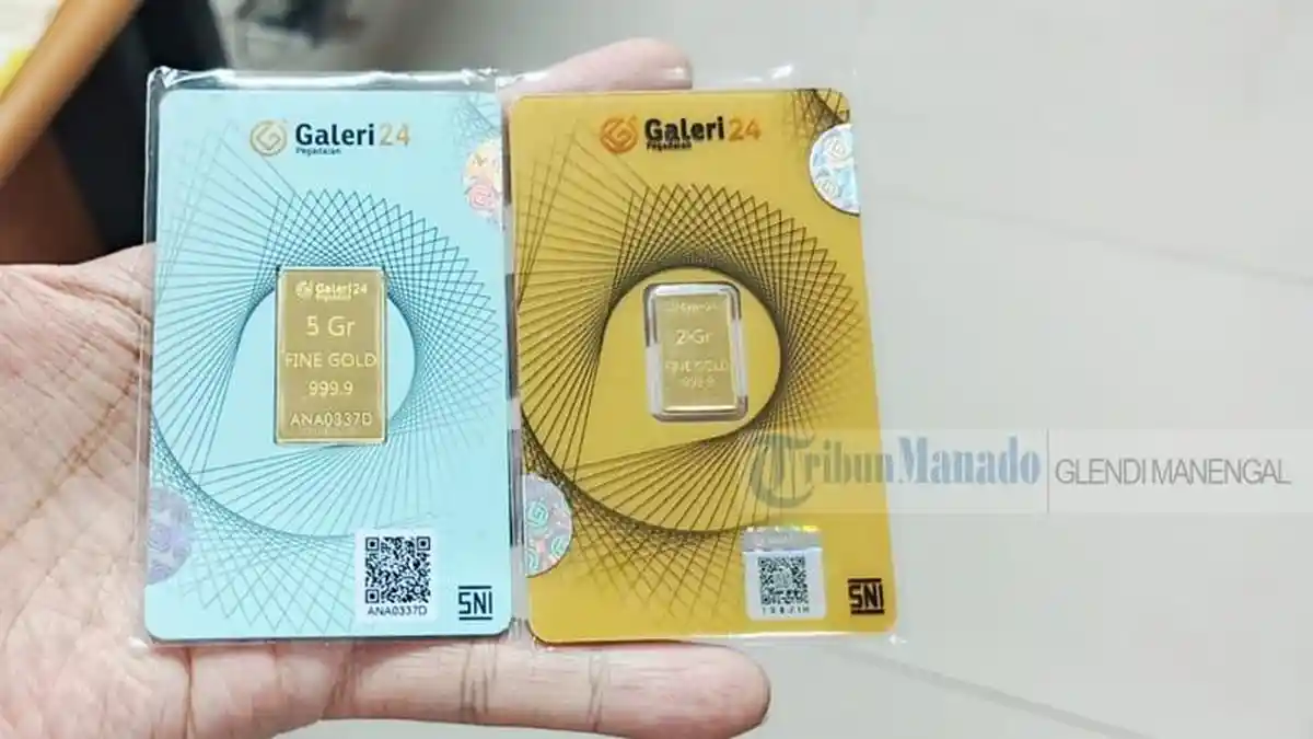 Harga Emas di Pegadaian Minggu 8 Februari 2026, Galeri24 dan UBS Bertahan, Antam Turun Tipis