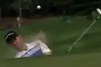 Pegolf Asal Swis Rapahel de Sousa Lakukan Pukul Bola