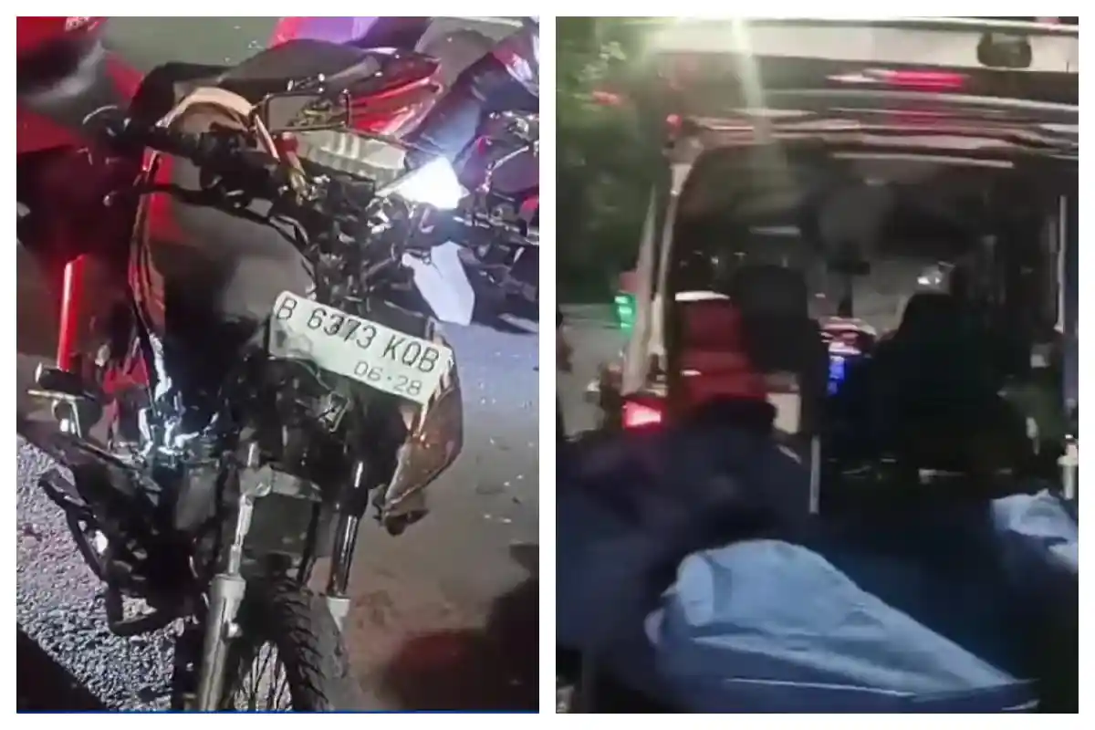Kecelakaan Maut Hari Ini di Duren Sawit: Tabrak Tiang Lampu Penerangan Jalan, Pemotor Tewas
