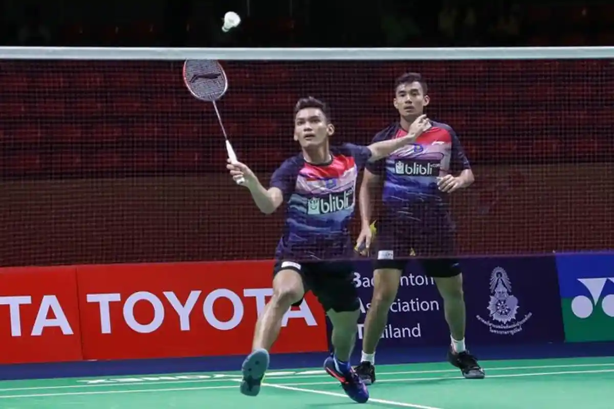 Hancurkan Juara All England, Fikri/Bagas Raih Kemenangan di Babak 1 Thailand Open II 2021