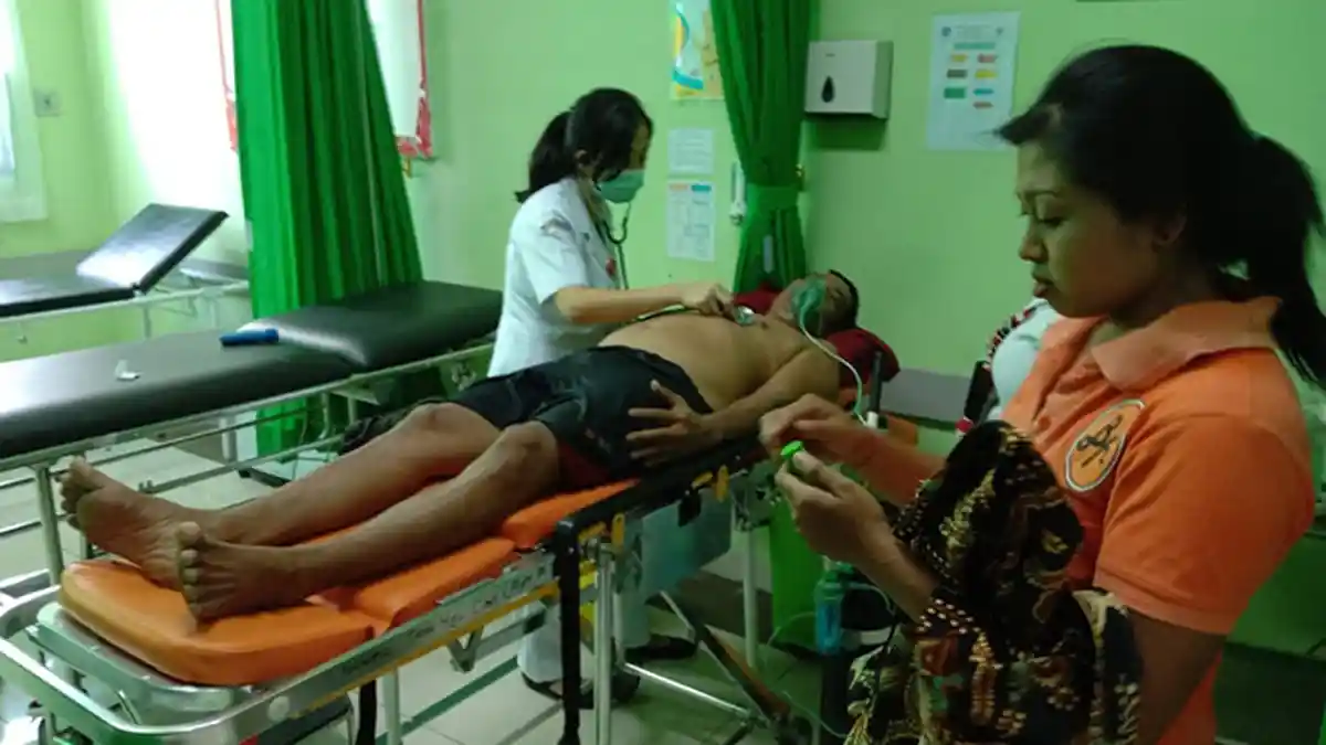 BREAKING NEWS! Wayan Sarma, Warga Abiansemal Jatuh ke Sumur, Begini Kondisinya