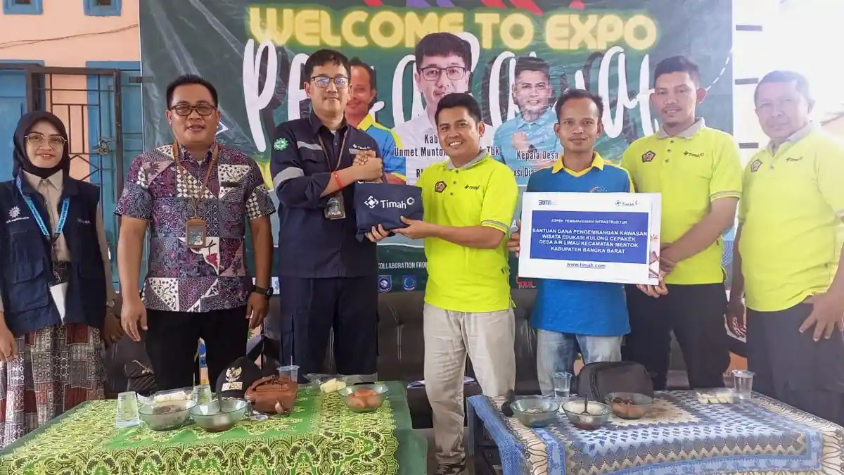 PT Timah Tbk Berdayakan Masyarakat di Desa Air Limau dengan Mendukung Program Wisata dan Peternakan