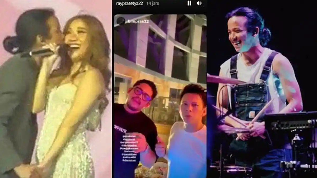 Usai Heboh Ray Prasetya Cium BCL, Sang Drummer Posting Video Ariel NOAH