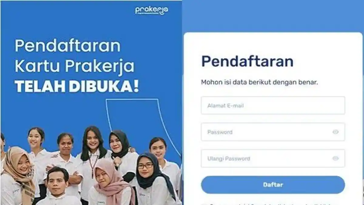 Pendaftaran Telah Dibuka, Begini Cara Daftar Kartu Prakerja Gelombang 53 di prakerja.go.id