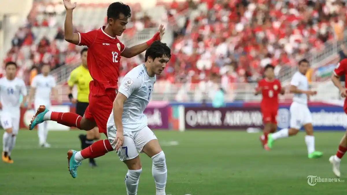 Gol Ferrari Dianulir VAR, Timnas Indonesia Tertinggal dari Uzbekistan