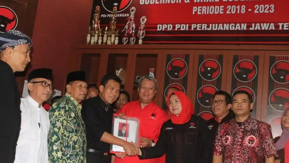Wow, Ada 19 Orang Daftar Bakal Calon Gubernur dan Wakil Gubernur ke PDIP Jateng