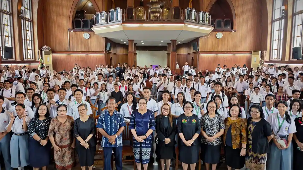 528 Siswa Kelas XII SMA Negeri 1 Ambon Doa Bersama Persiapan Hadapi Ujian