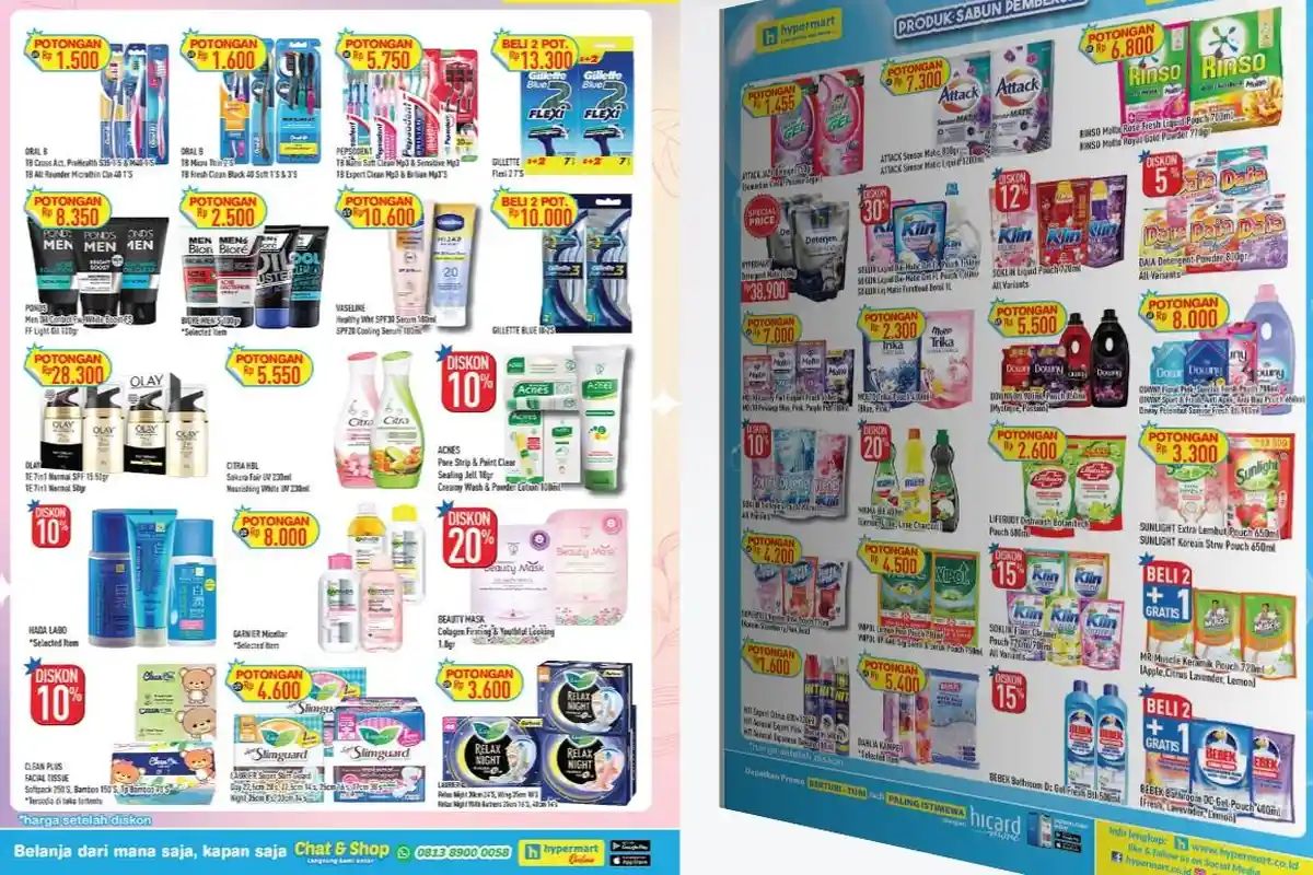 PROMO JSM Hypermart Besok 12 Januari 2024: Semua Produk Skincare Acnes Diskon 10 Persen, Ayo Serbu!