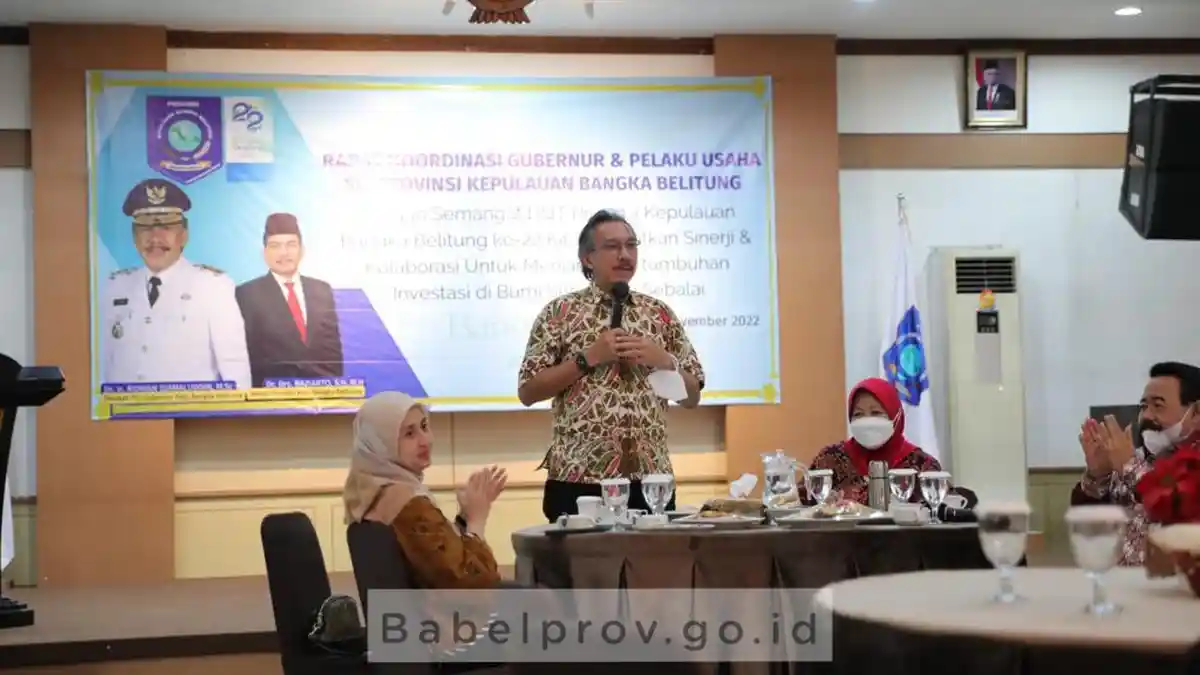 Pelaku Usaha Mitra Penting Membangun Bangka Belitung