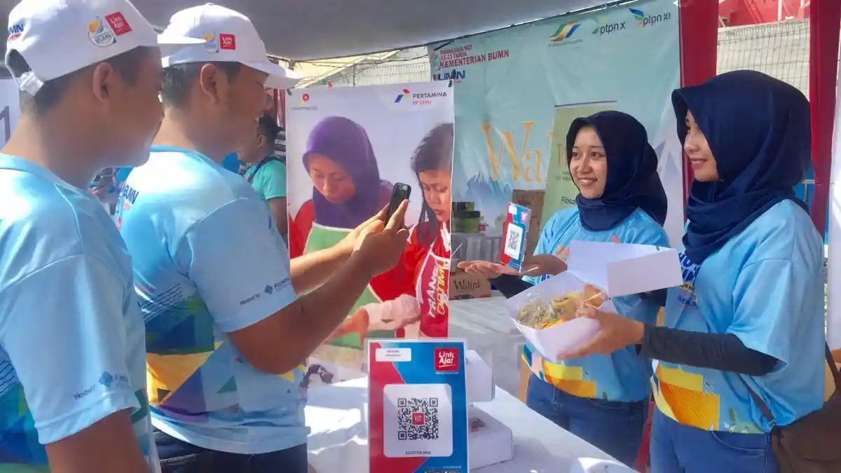 Lahap Pertolo Bojonegoro a la Digital di HUT BUMN 2019