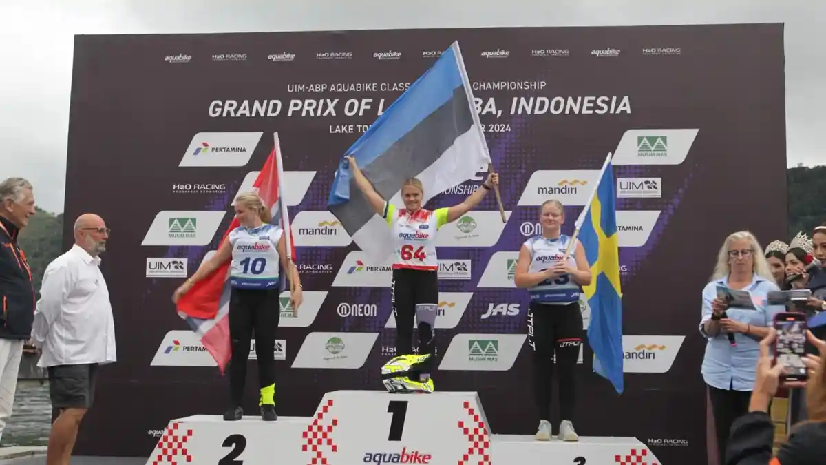 Yasmiin Ypraus Juara Jetski Dunia Wanita, Kandaskan Asa Juara Bertahan Jessica Chavanne