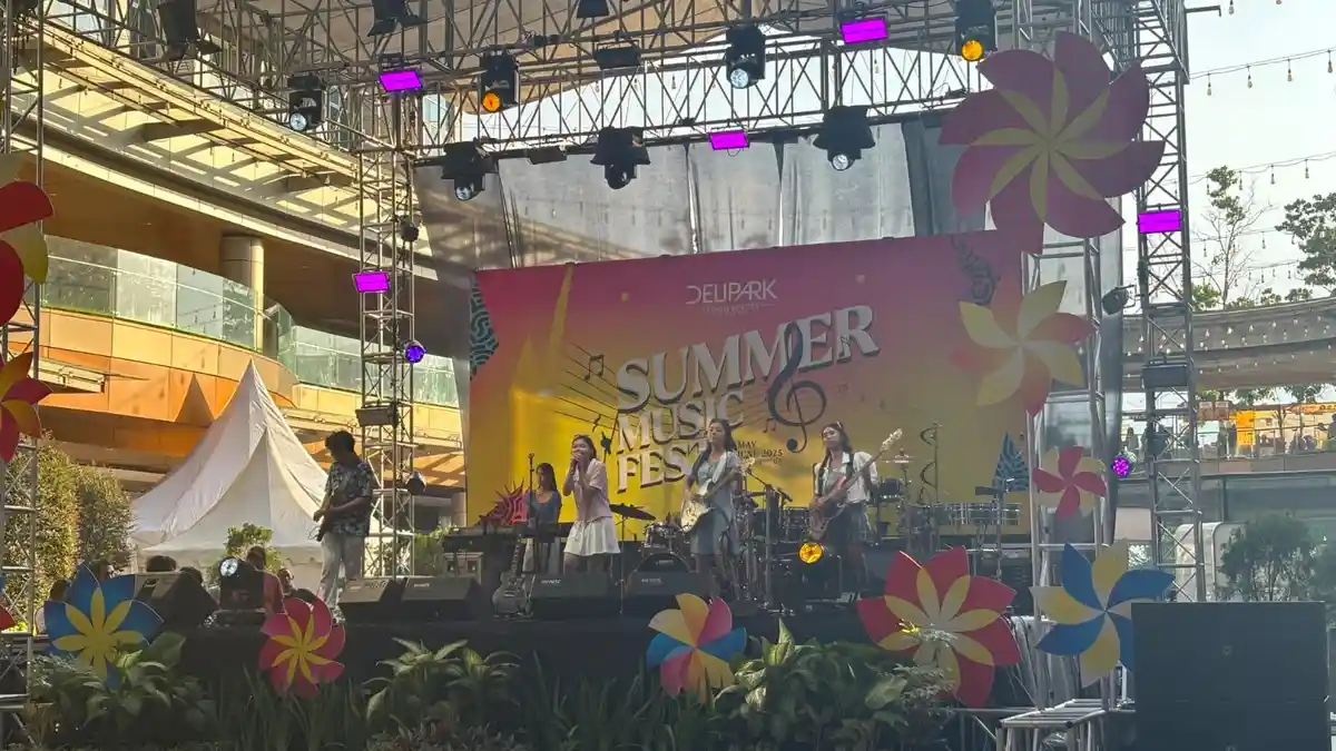 Summer Music Fest di Delipark Medan, Gegap Gempita Adu Kreativitas 14 Band Pelajar