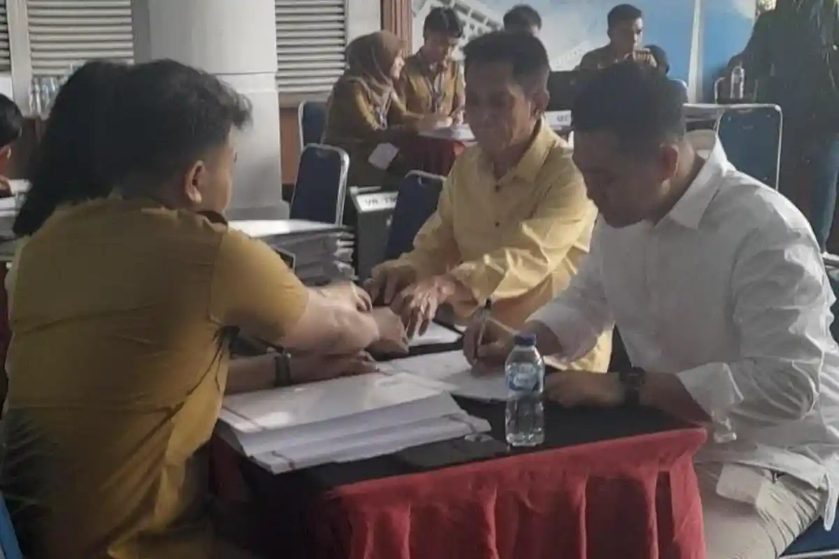 Yusran-Rahman Jalani Tes Kesehatan Jelang Pelantikan Bupati Pangkep