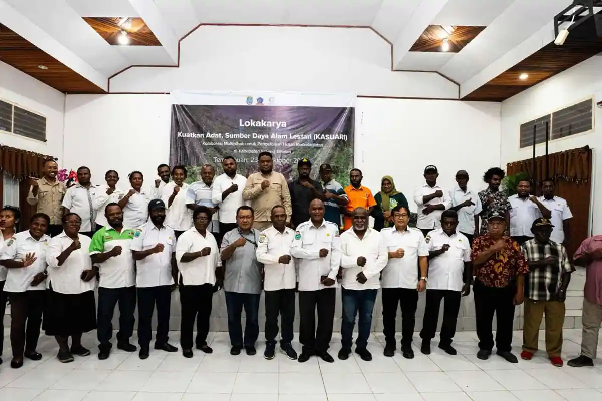 Program Kolaborasi KASUARI untuk Pengelolaan Hutan Berkelanjutan Sorong Selatan