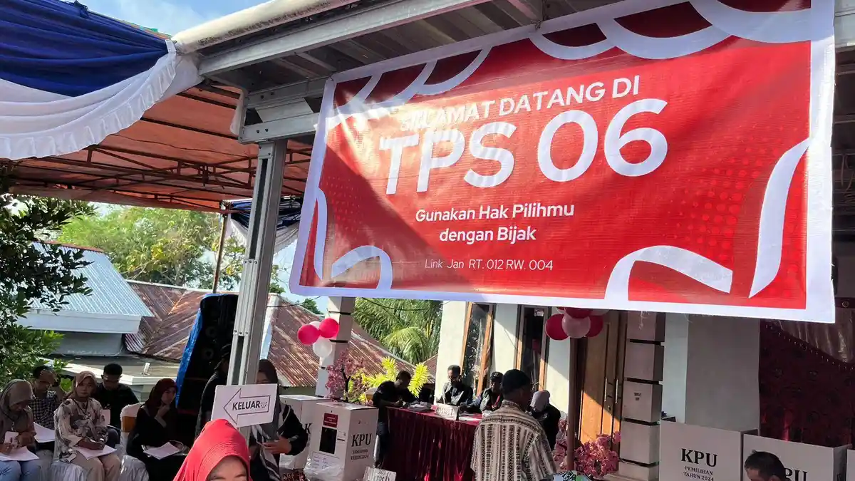 Nyoblos di Ternate, Cagub Maluku Utara Husain Sjah Terdaftar di TPS 06 Lingkungan Jan