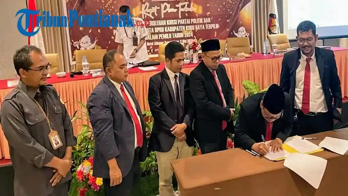 KPU Tetapkan Partai Nasdem Kubu Raya Raih Kursi Terbanyak