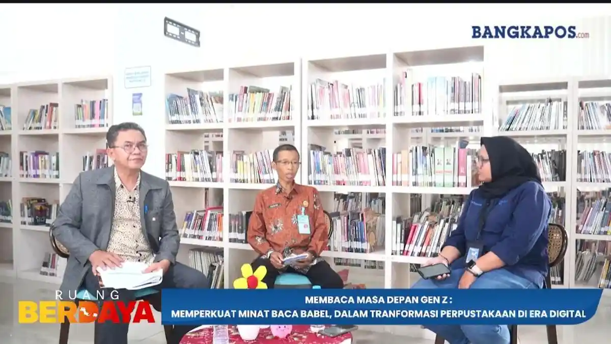 Membaca Masa Depan Gen Z, Memperkuat Minat Baca Babel, dalam Tranformasi Perpustakaan di Era Digital