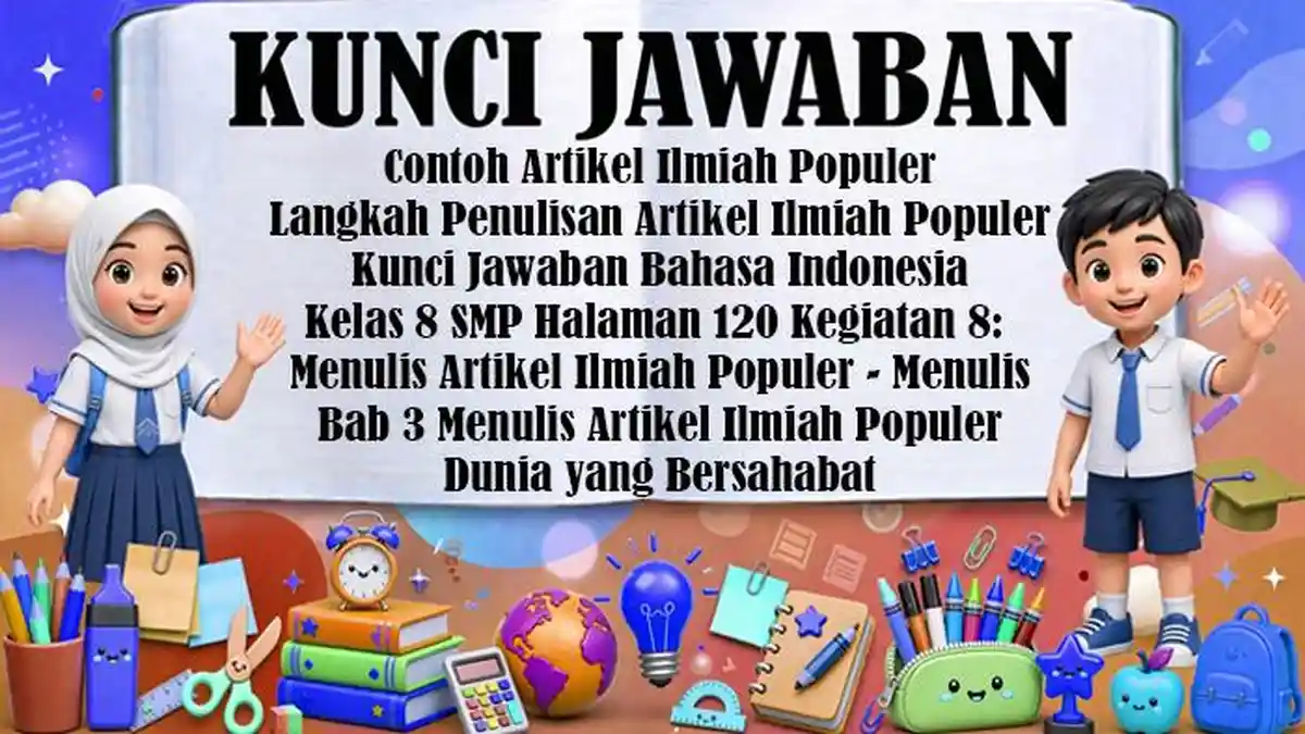Contoh Artikel Ilmiah Populer dan Langkah Penulisan Artikel Ilmiah ...