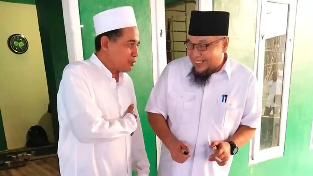 Bacalon Bupati Lampung Selatan Tony Eka Candra Silaturahmi dengan Pengurus NU Lamsel