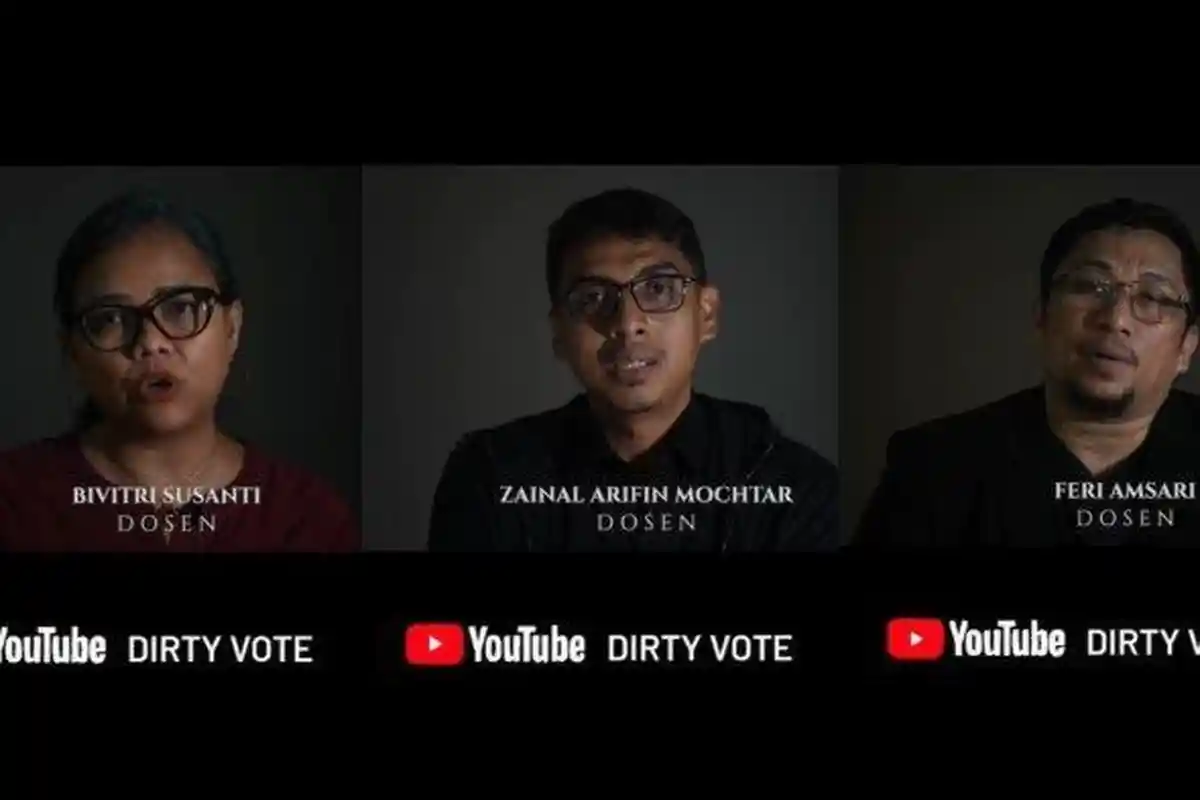 PENYEBARAN Film Dokumenter Dirty Vote Diduga Pelanggaran Pemilu Masa Tenang, Bawaslu Lakukan Ini