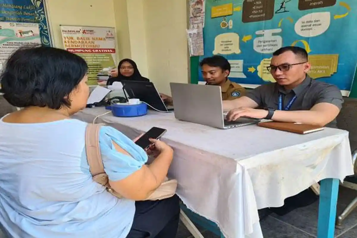 Samsat Bergerak Layani Perpanjangan STNK Tahunan di Kantor Camat Bengkong Batam